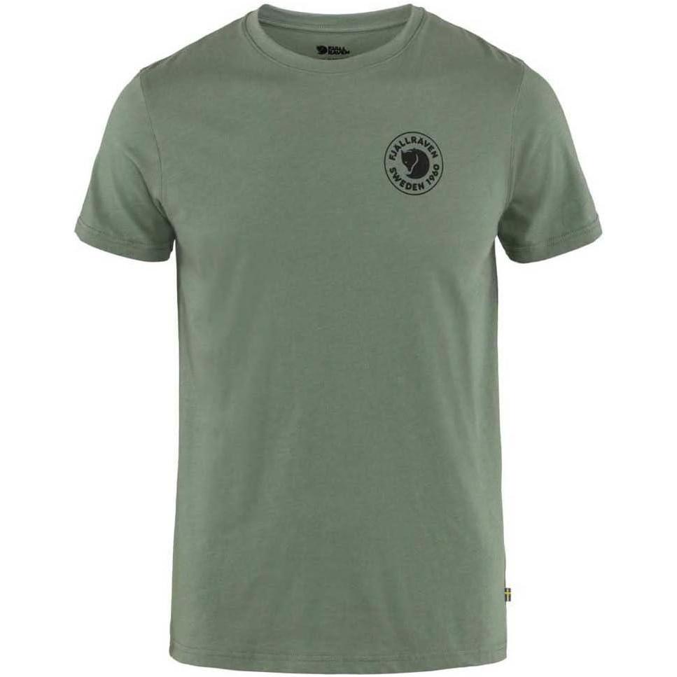 imageFjallraven Fjallraven Logo TShirt  MensPatina Green