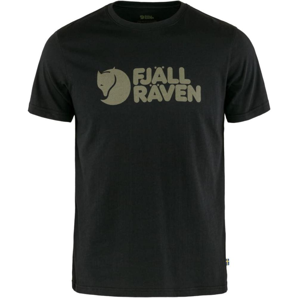 imageFjallraven Logo TShirt MensBlack