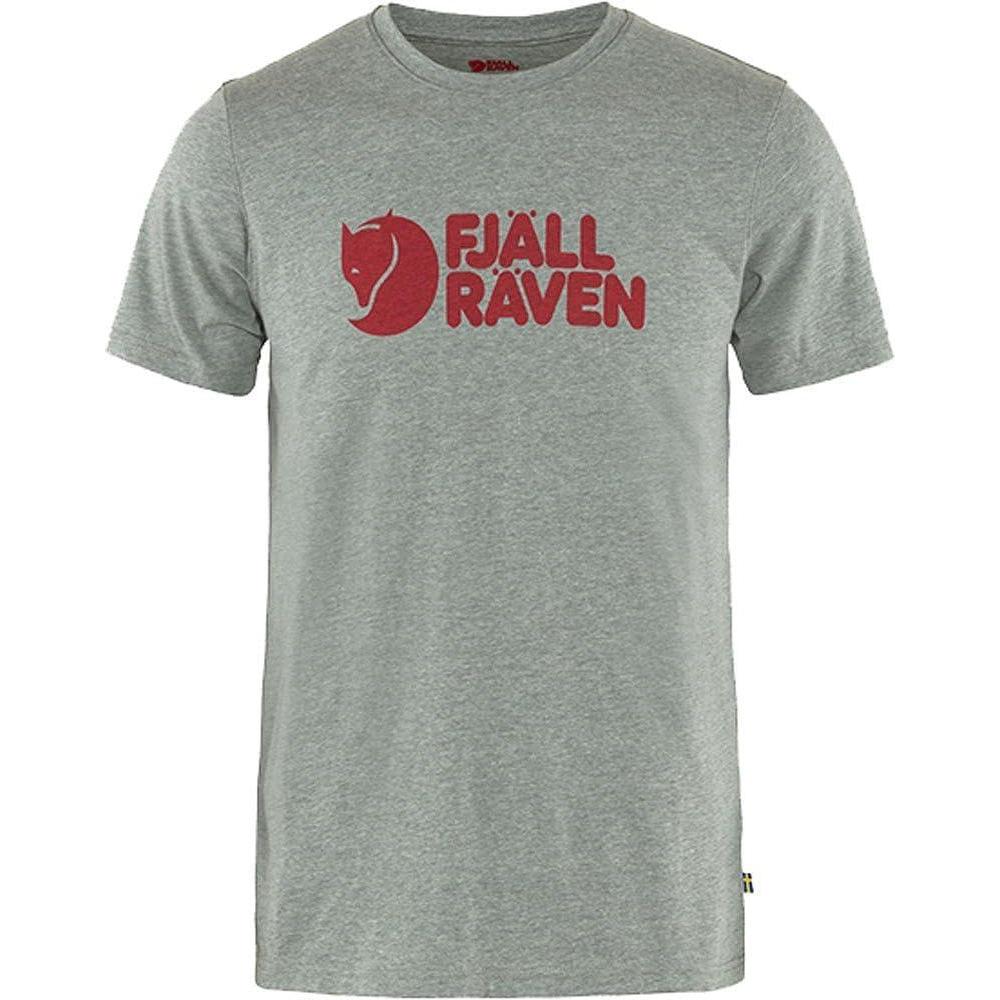 imageFjallraven Logo TShirt MensGrey Melange