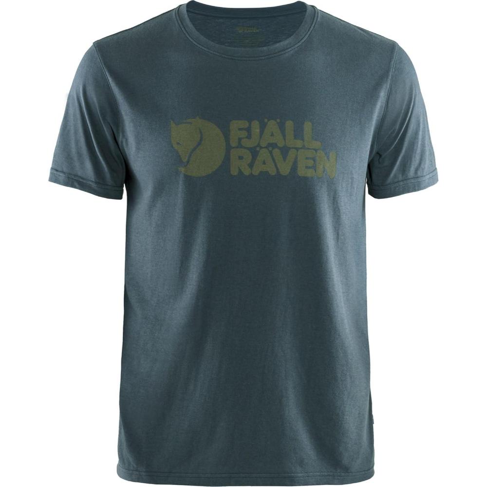 imageFjallraven Logo TShirt MensNavy
