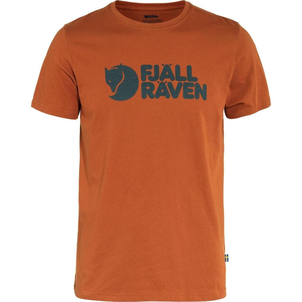 imageFjallraven Logo TShirt MensTerracotta Brown