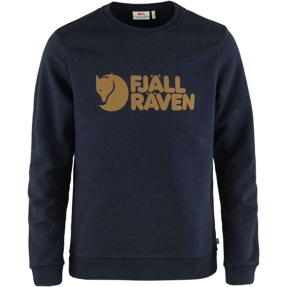 imageFjllrven Mens Fjallraven Logo SweaterDark Navy