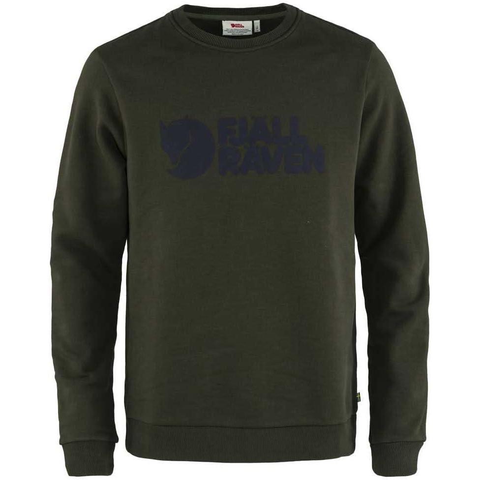 imageFjllrven Mens Fjallraven Logo SweaterDeep Forest