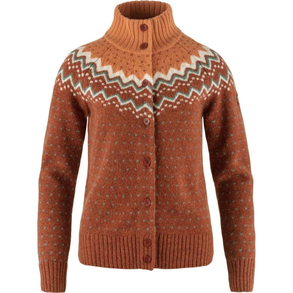 imageFjllrven Womens CardiganAutumn Leafdesert Brown