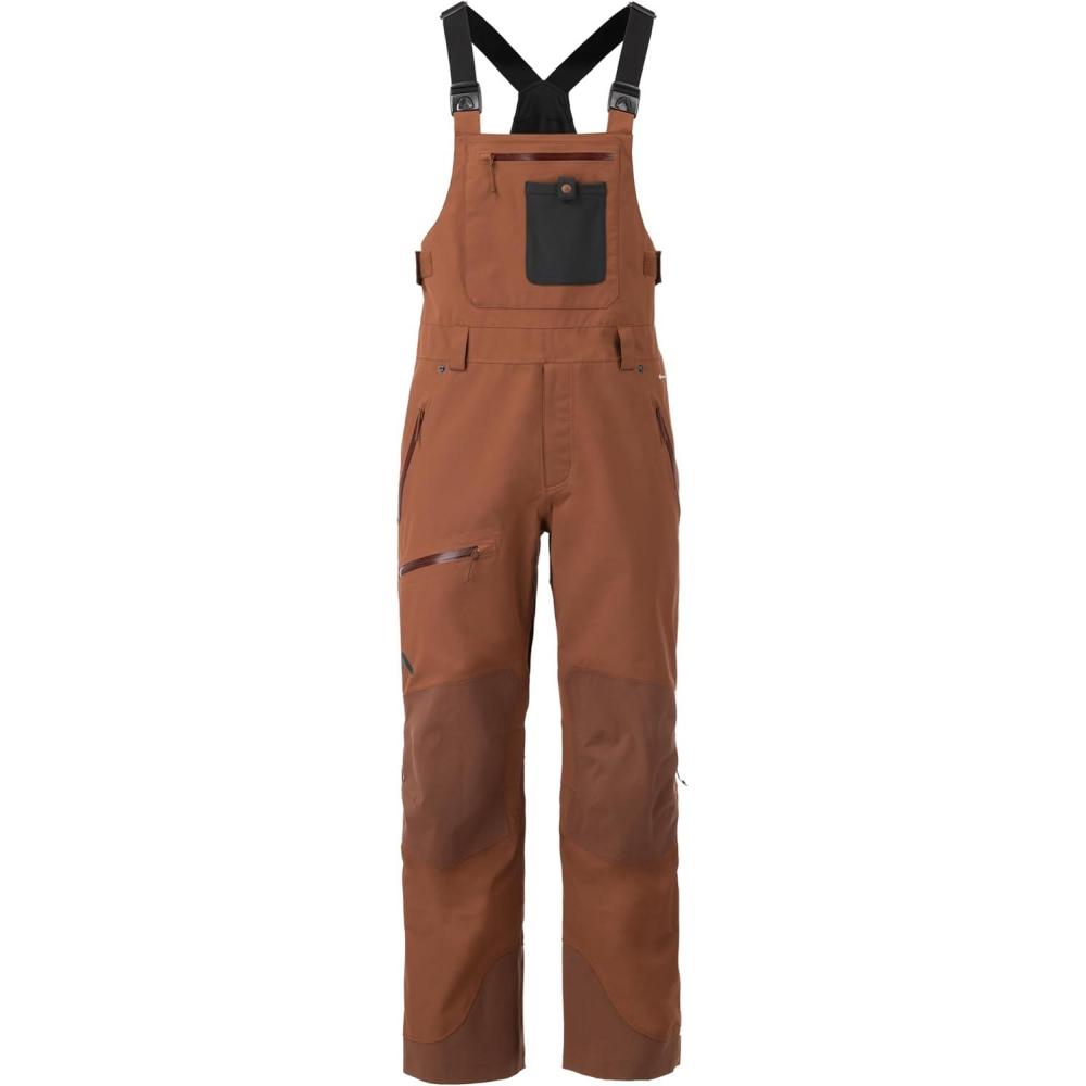 imageFlylow Mens Baker Bib  Waterproof Breathable Ski ampamp Snowboard PantsBigfoot