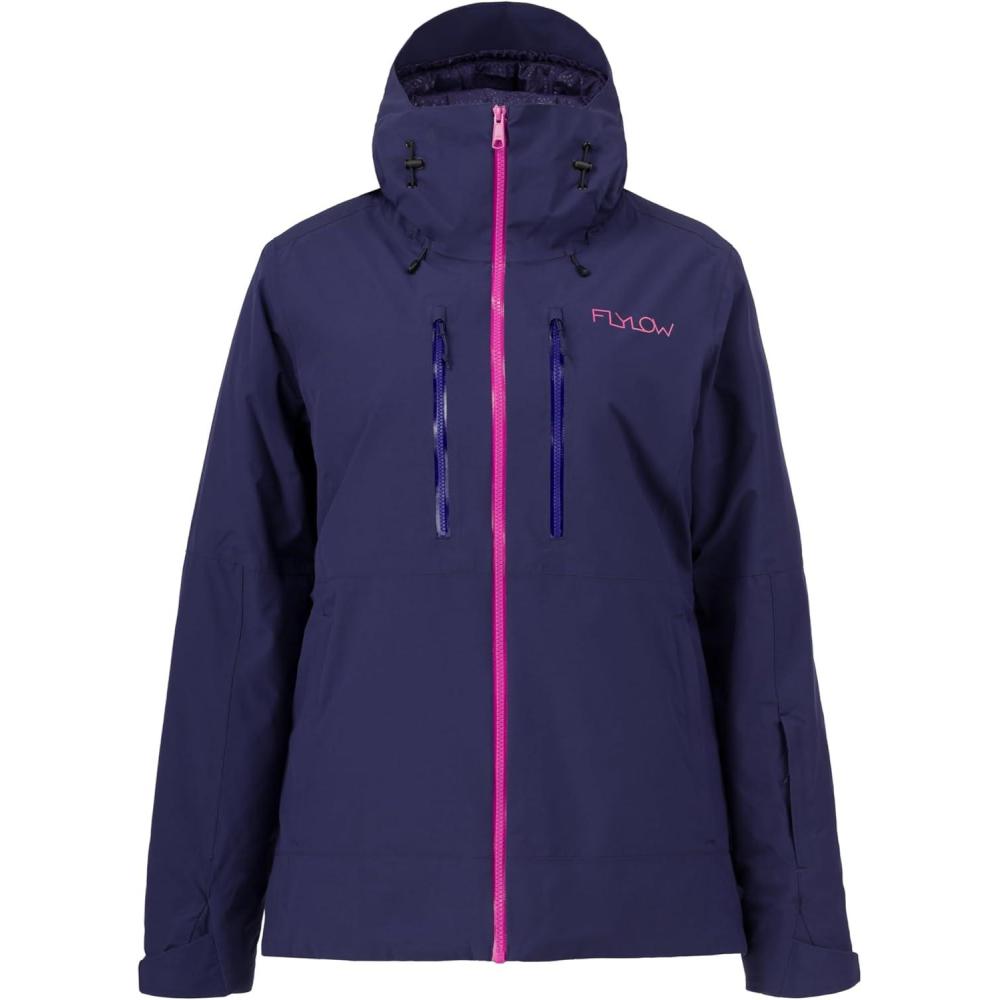 imageFlylow Womens Avery Jacket Insulated Waterproof Ski ampamp Snowboard CoatCurrant