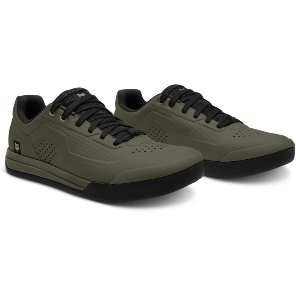 imageFox Racing Mens Fox Union Flat Mountain Bike ShoeOlive Green