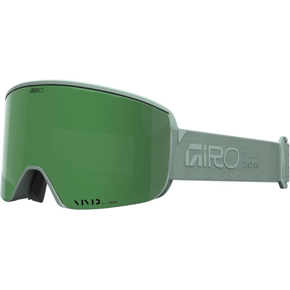 imageGiro Axis Ski Goggles  Snowboard Goggles for Men  Quick Change with 2 VIVID Lenses  AntiFog Vent Tech  OTGGlacier Green Stacked  Vivid Envy