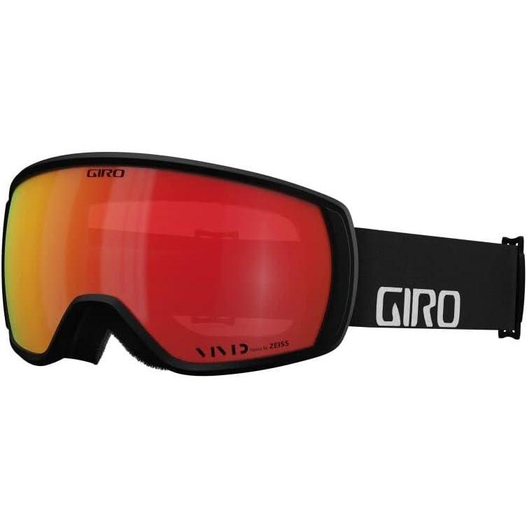 imageGiro Balance Snow Goggle 2021Black Wordmark With Vivid Ember Lens