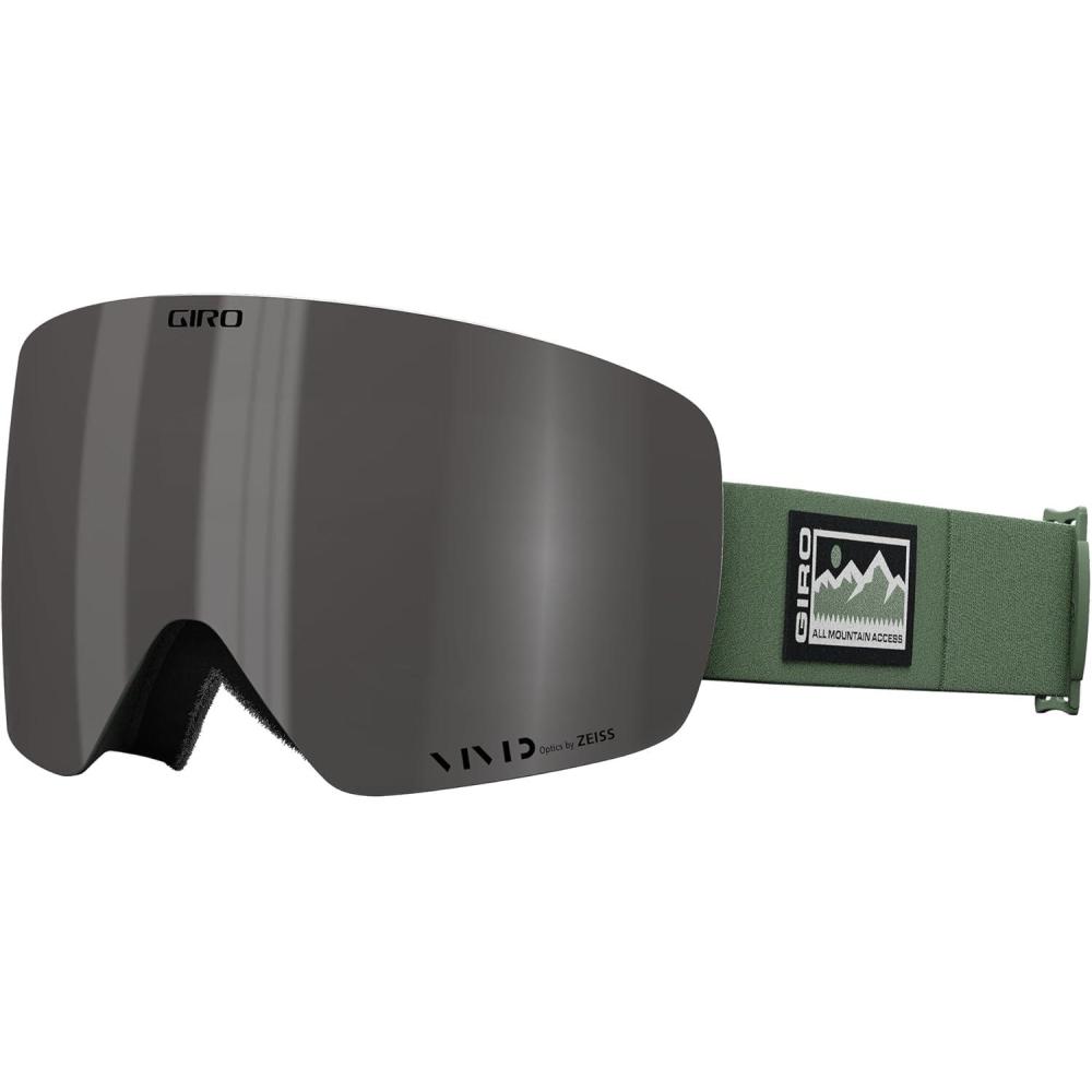 imageGiro Contour Goggles 2022Hedge Green All Access Vivid Smoke