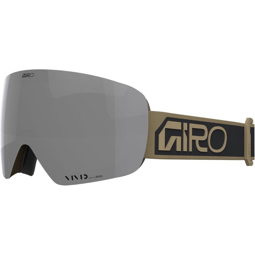 imageGiro Contour Goggles 2022Midnight Brown Wordmark Vivid Onyx