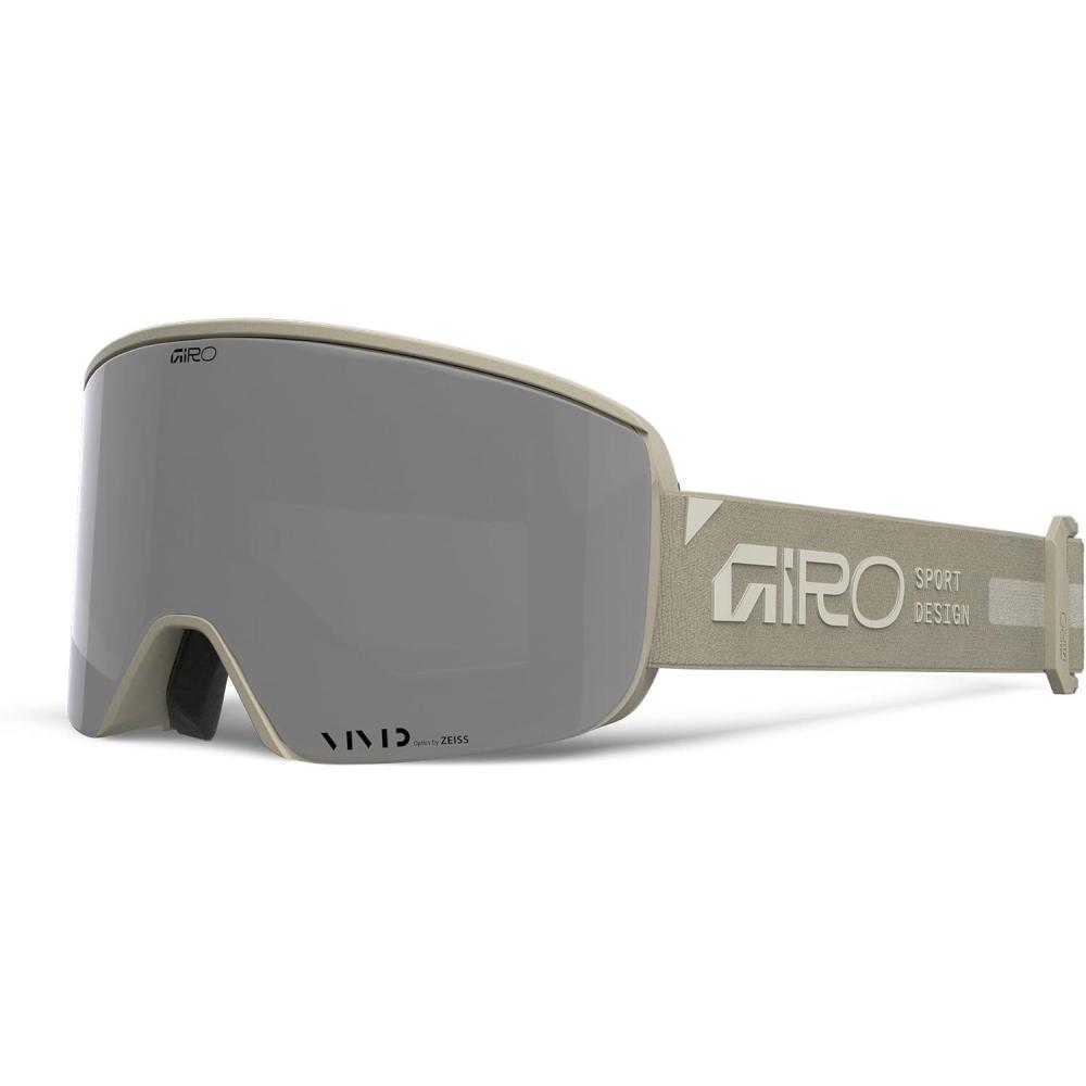 imageGiro Ella Goggles 2022  WomensStone Tan Rails  Vivid Onyx  Vivid Infrared