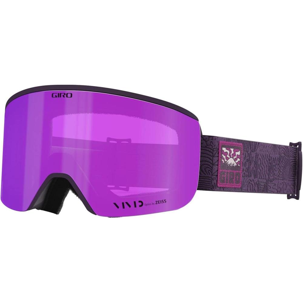 imageGiro Ella Goggles 2022 WomensUrchin Adventure Grid Frame With Vivid PinkVivid Infrared Lens
