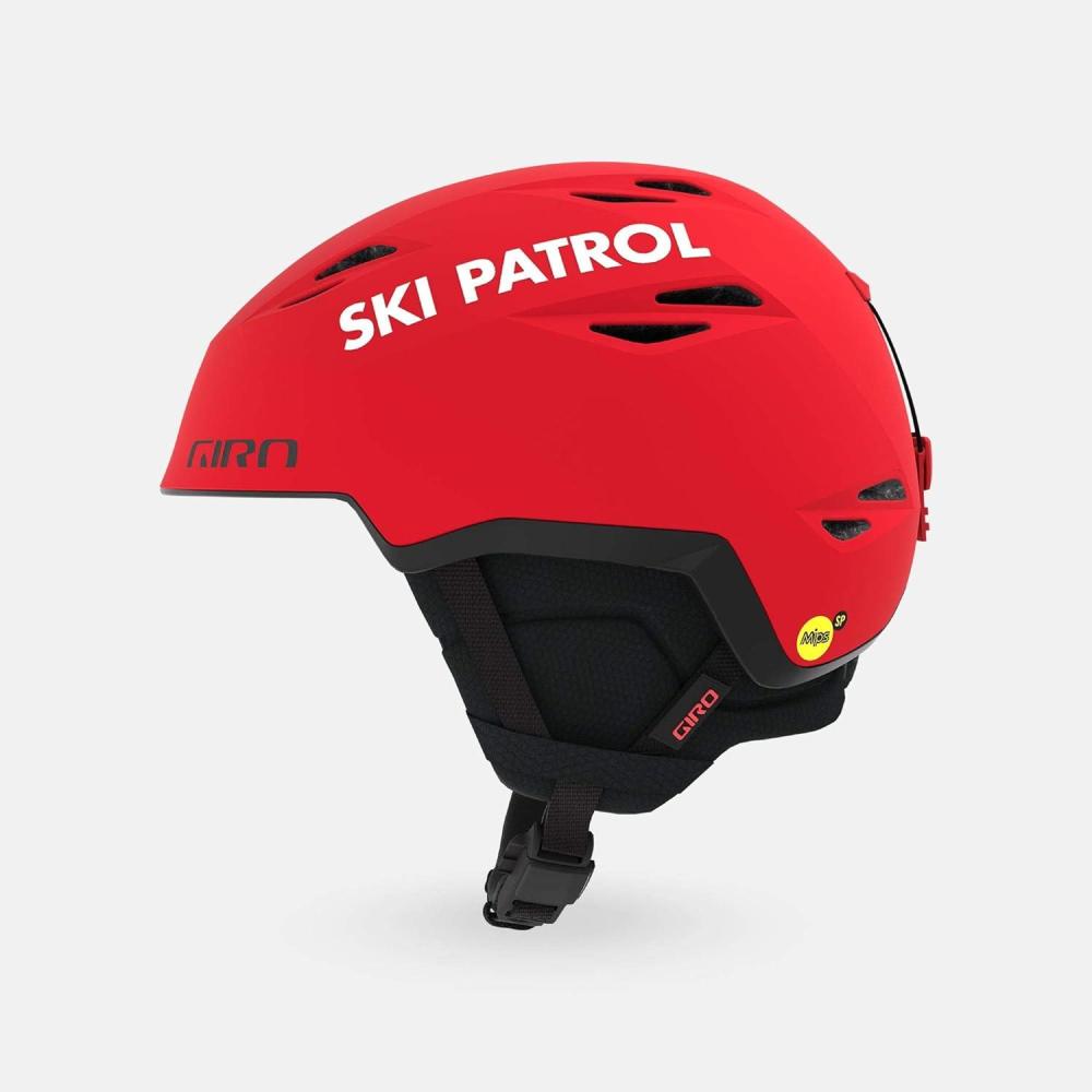 imageGiro Grid MIPS Snow HelmetMatte Bright Red Patrol