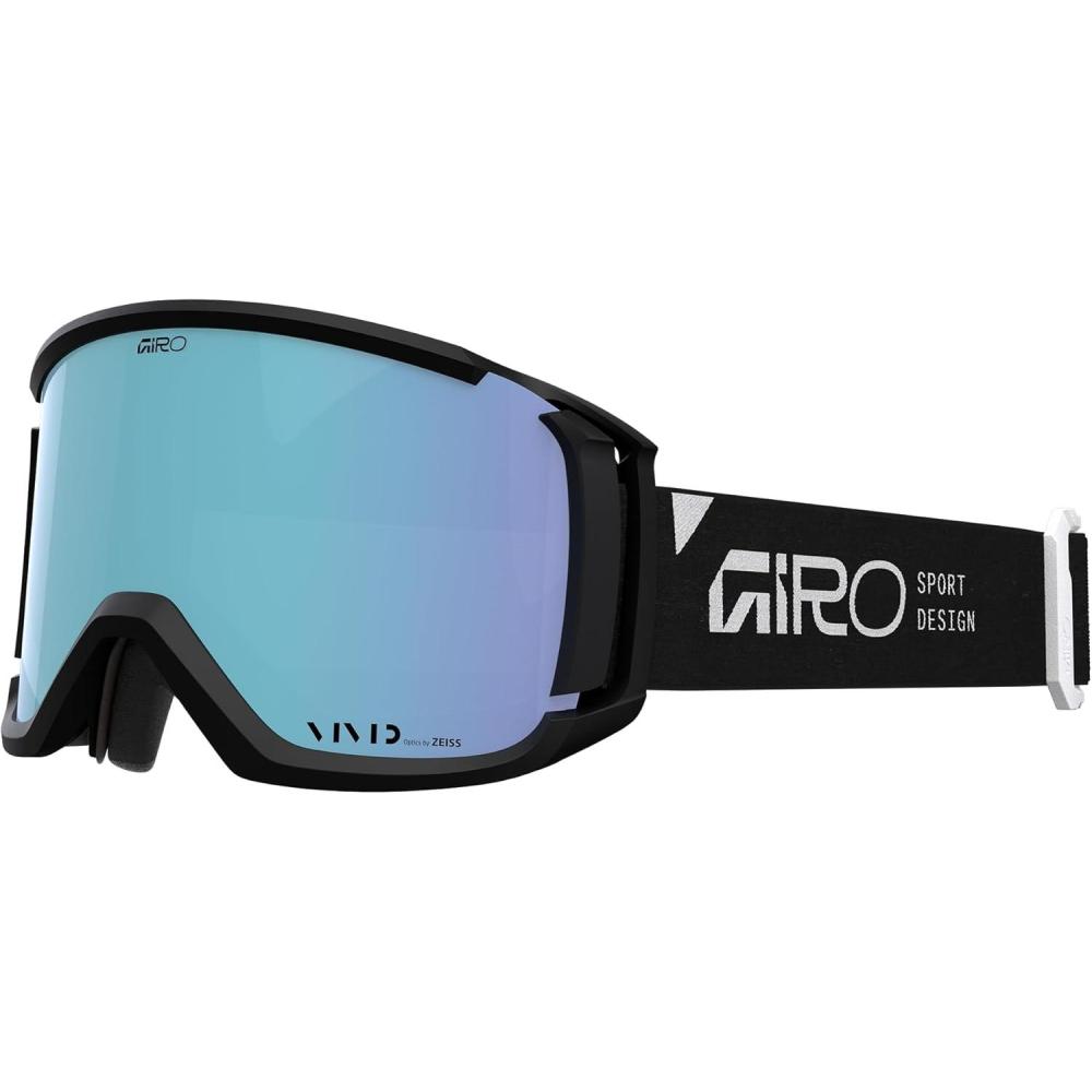 imageGiro Revolt Snow GogglesBlack Stacked  Vivid Royal  Clear