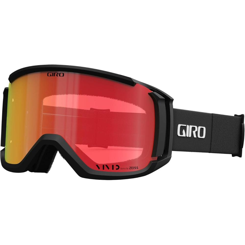 imageGiro Revolt Snow GogglesBlackWhite Thirds Vivid Ember