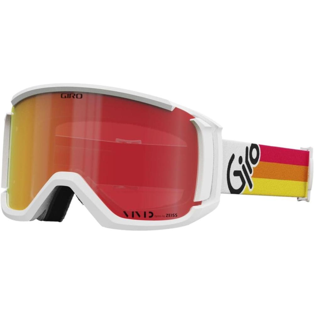 imageGiro Revolt Snow GogglesRed  Orange Vintage With Vivid Ember Lens