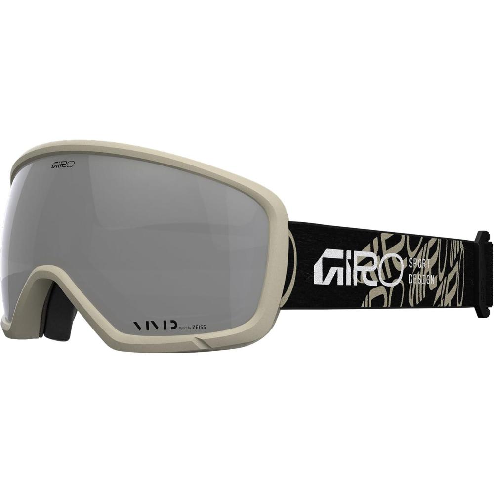 imageGiro Ringo Ski Goggles  Snowboard Goggles for Men Women ampamp Youth  VIVID Lens  AntiFog  OTG Over GlassesBlack Endless  Vivid Onyx