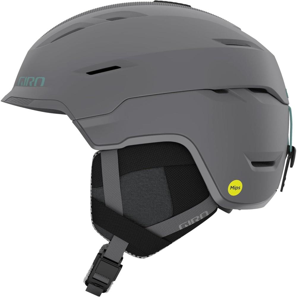 imageGiro Tenaya Spherical Snow Helmet  WomensMatte CharcoalMineral