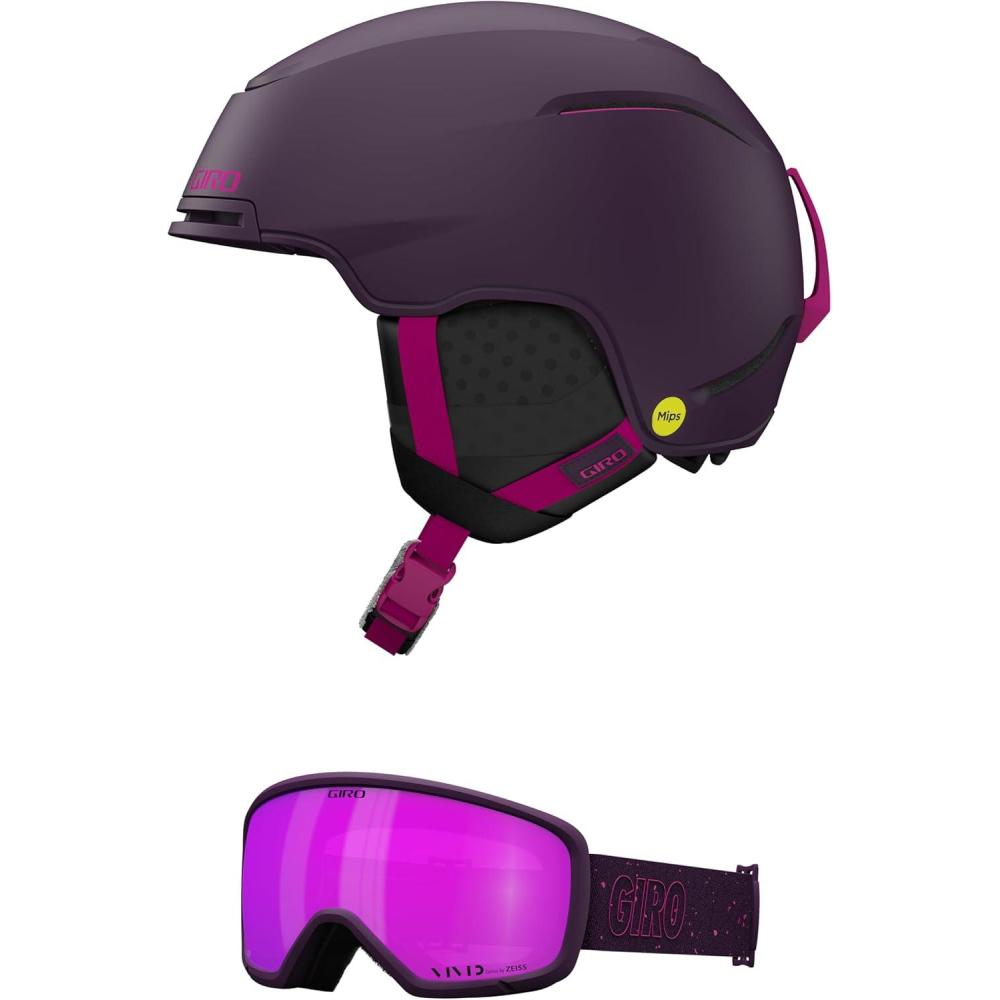 imageGiro Terra MIPS Snow Helmet 2019 WomensCombo Matte UrchinPink Street Urchin Mica