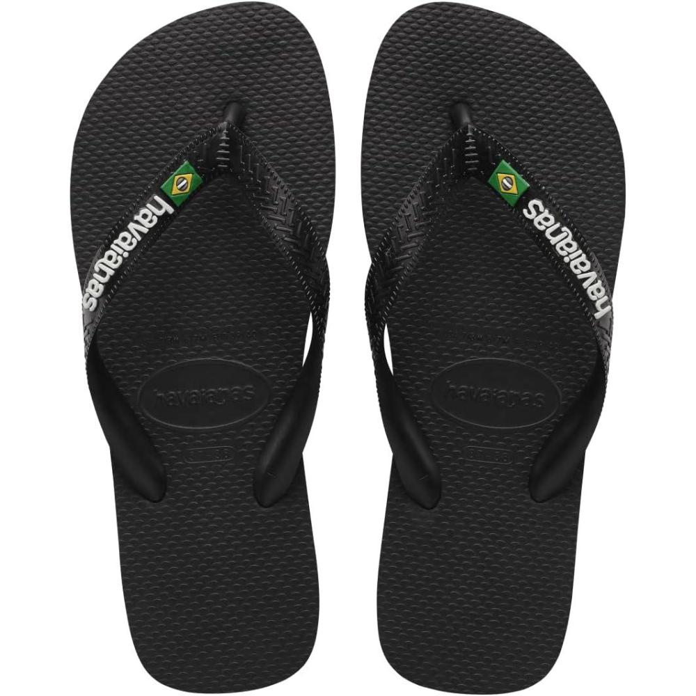 imageHavaianas Womens Top Tiras Senses Flip Flops  Womens Sandals for Swimming PoolsBlackBlack