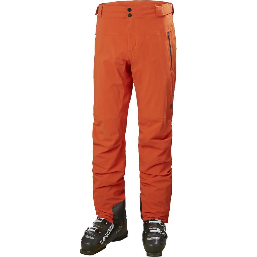 imageHellyHansen Alpha Lifaloft Pant for Men  Premium Insulated Snow Pant Ideal for Skiing300 Patrol Orange