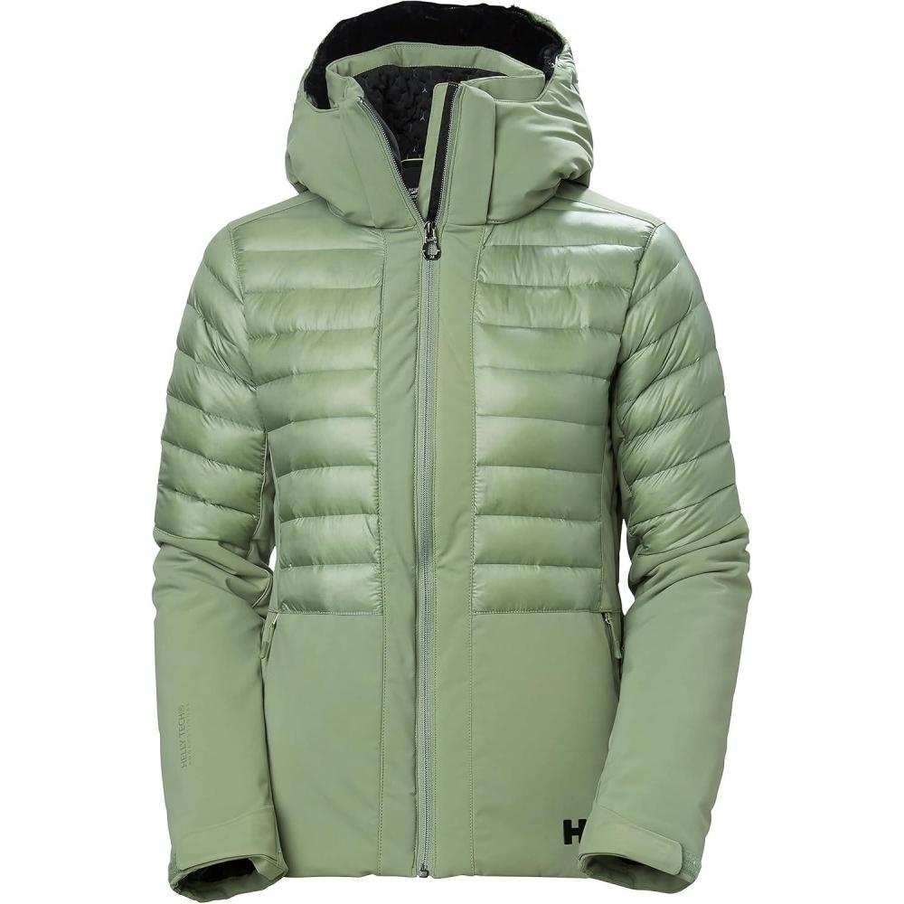 imageHellyHansen Avanti Jacket for Women  Waterproof Insulated Skiing Jacket Perfect Winter Coat for Outdoor Activities406 Jade 20