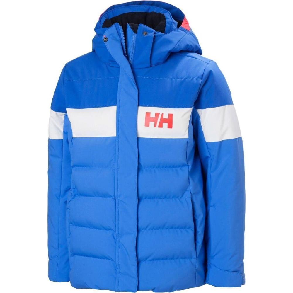 imageHellyHansen Jr Diamond Jacket  Waterproof Insulated Junior Unisex Winter Coat Breathable ampamp Durable Youth Outerwear 554 Ultra Blue  14