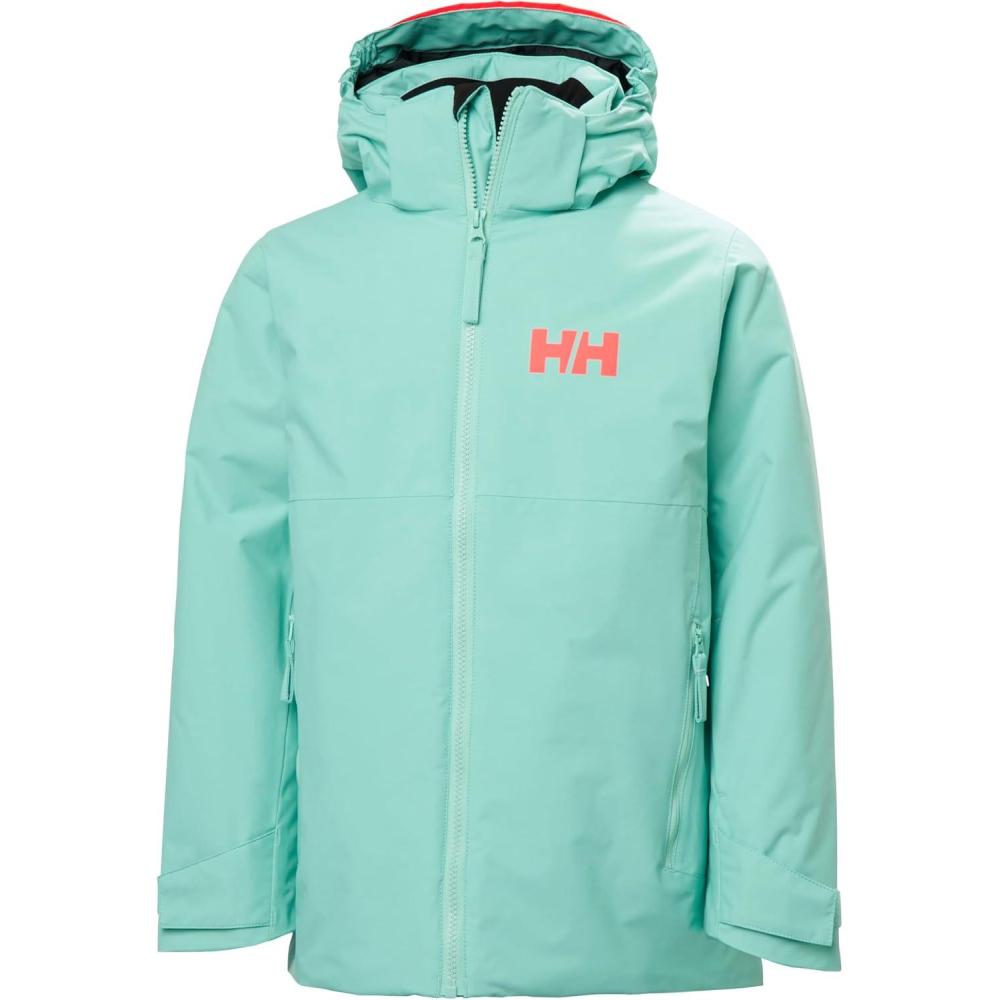 imageHellyHansen Junior Traverse Jacket  Waterproof Breathable Unisex Design Ideal for Outdoor Adventures416 Lagoon