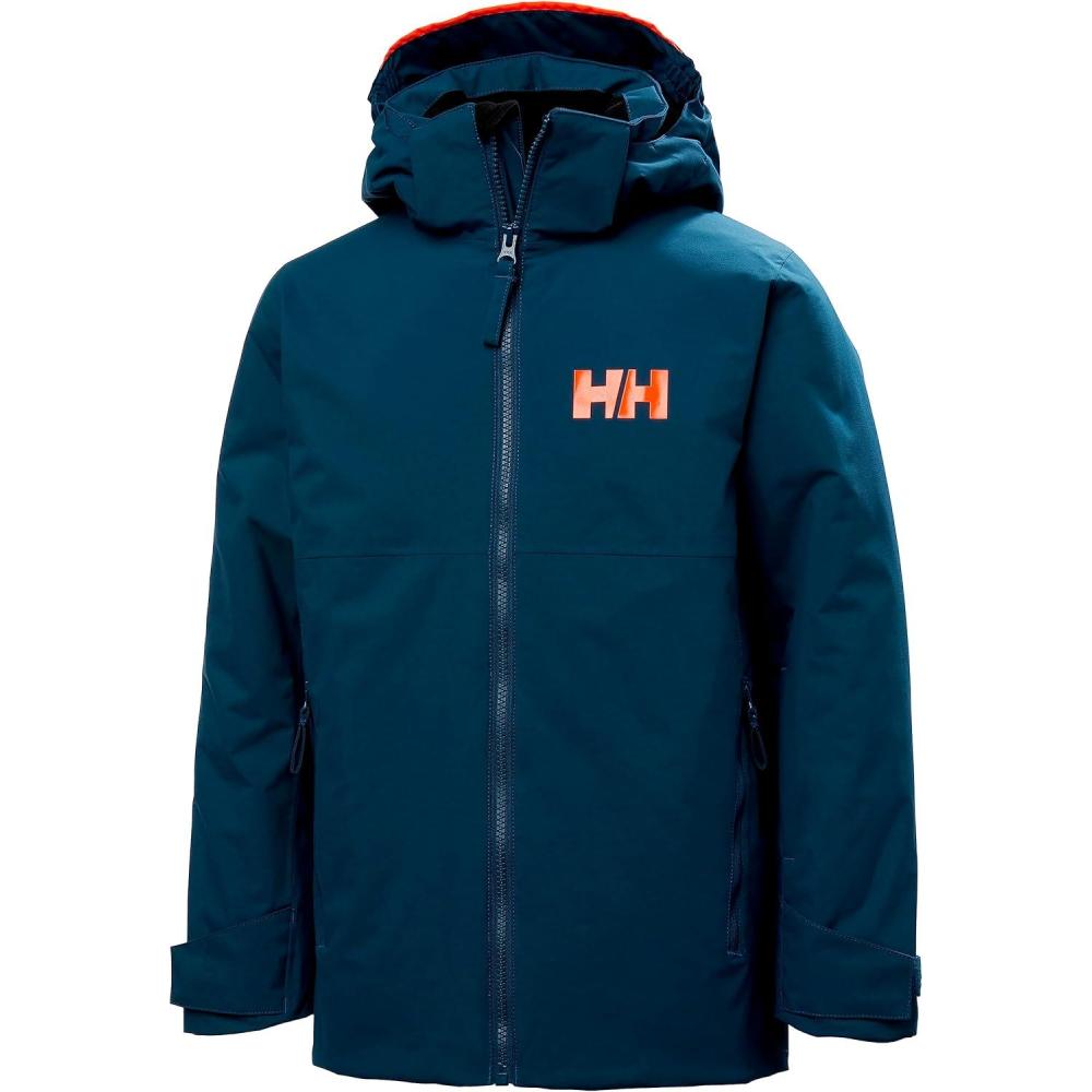 imageHellyHansen Junior Traverse Jacket  Waterproof Breathable Unisex Design Ideal for Outdoor Adventures589 Deep Dive