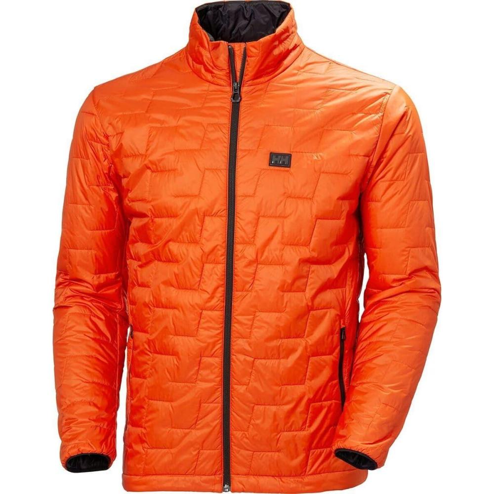 imageHellyHansen Lifaloft Insulator Ski Jacket for Men Lightweight WaterResistant ampamp Windproof with Handwarmer Pockets300 Patrol Orange
