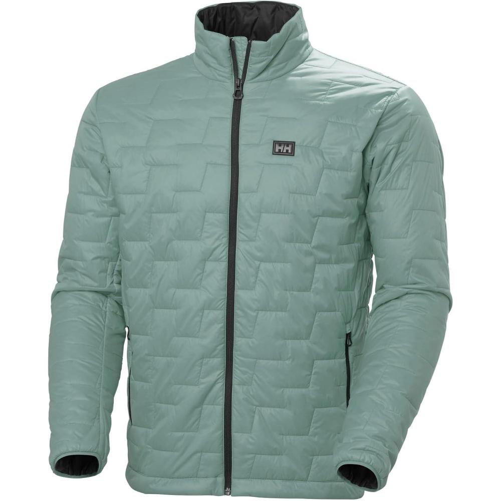 imageHellyHansen Lifaloft Insulator Ski Jacket for Men  Lightweight WaterResistant ampamp Windproof with Handwarmer Pockets489 Cactus