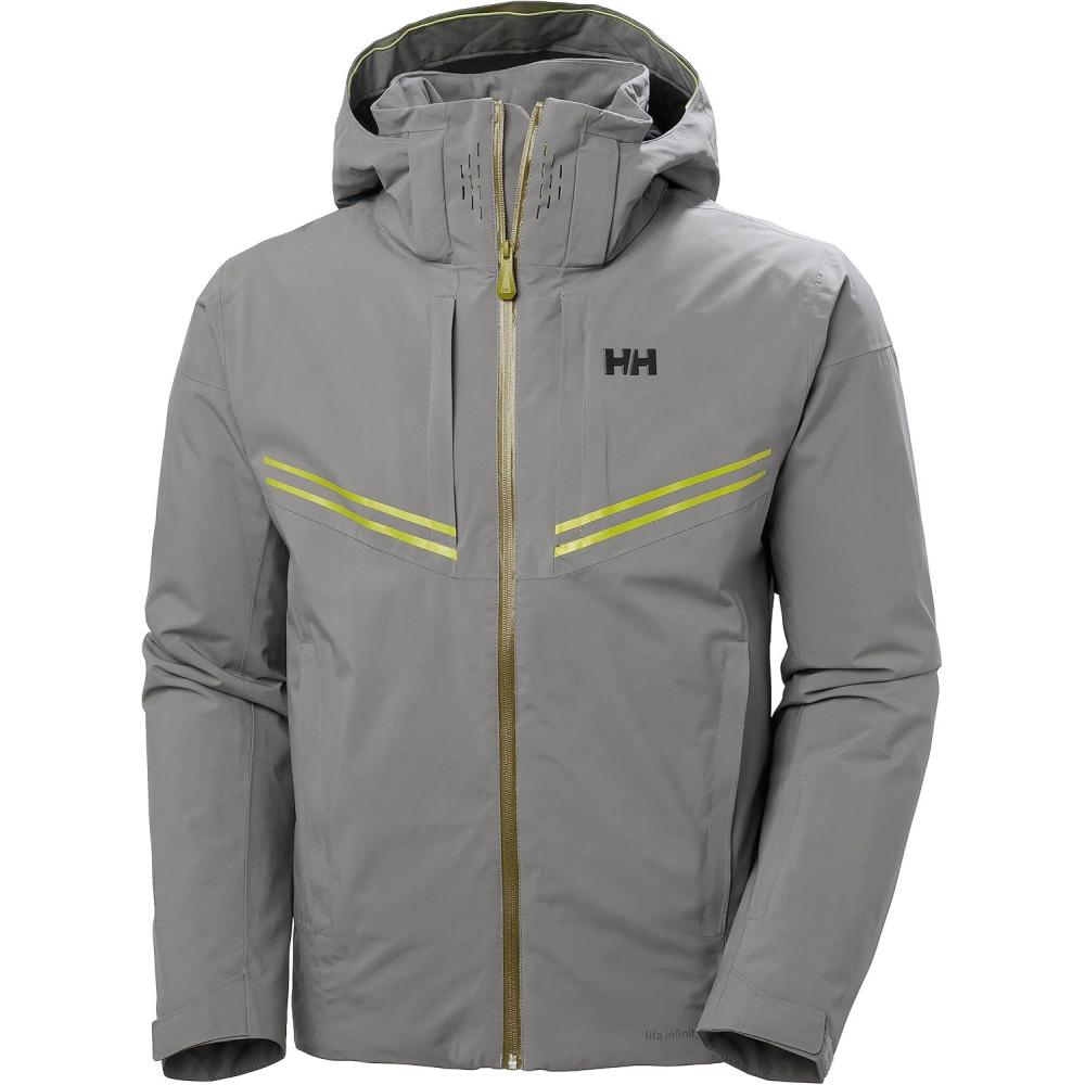 imageHellyHansen Mens Alpha Infinity Jacket876 Concrete