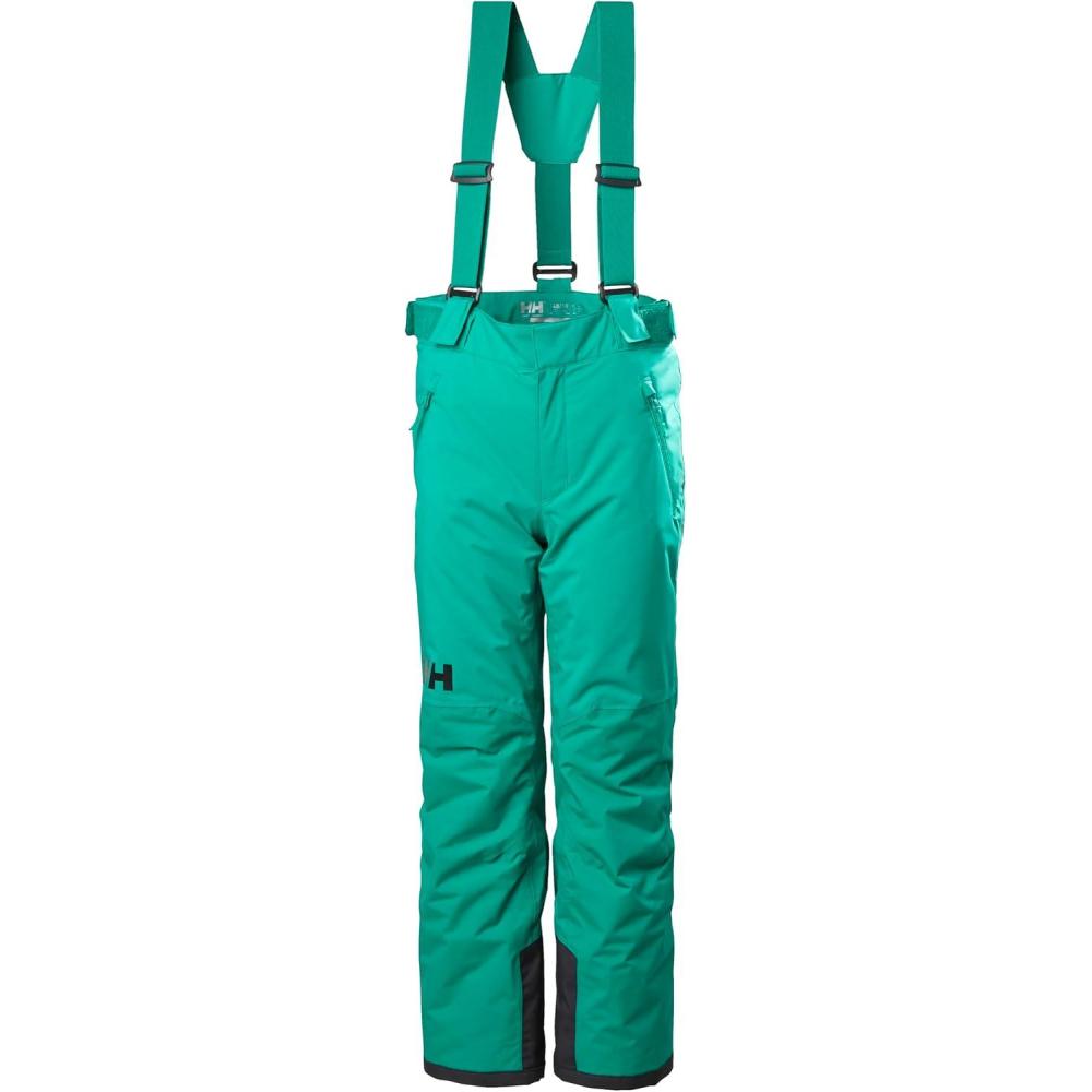 imageHellyHansen No Limits 20 Pant Junior Unisex Waterproof Insulated Ski Pants for Kids Breathable Snow Wear466 Signal Green