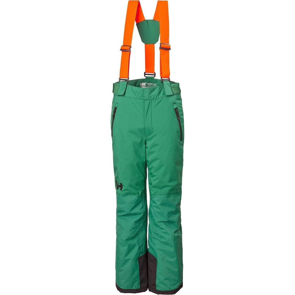 imageHellyHansen No Limits 20 Pant Junior Unisex Waterproof Insulated Ski Pants for Kids Breathable Snow Wear486 Malachite