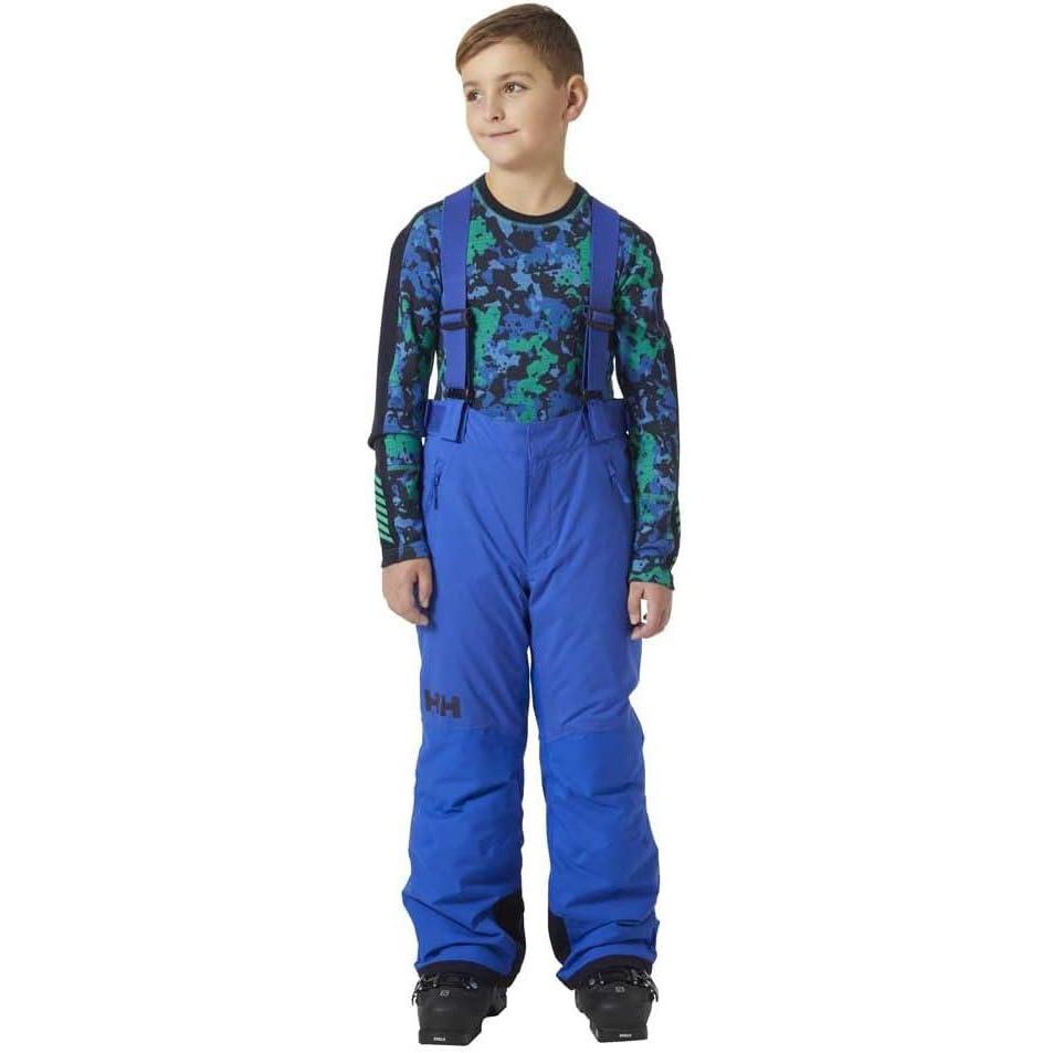 imageHellyHansen No Limits 20 Pant Junior Unisex Waterproof Insulated Ski Pants for Kids Breathable Snow Wear543 Cobalt 20