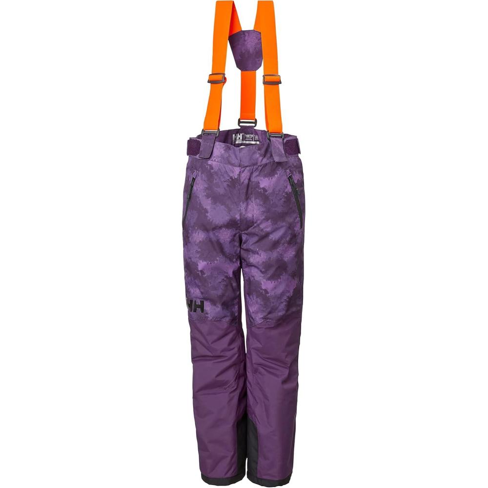 imageHellyHansen No Limits 20 Pant Junior Unisex Waterproof Insulated Ski Pants for Kids Breathable Snow Wear670 Amethyst