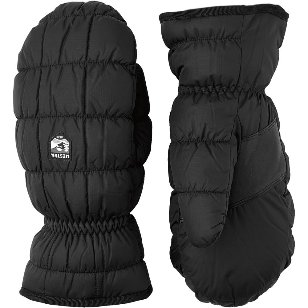 imageHestra Moon Mitt Heavily Insulated Long Cuff Mitten for Alpine Skiing Snowboarding Cross Country Ski ampamp SnowshoeingBlack