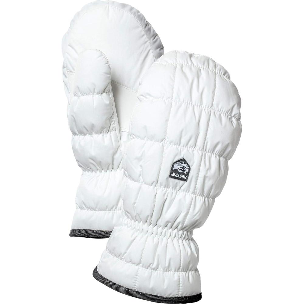 imageHestra Moon Mitt Heavily Insulated Long Cuff Mitten for Alpine Skiing Snowboarding Cross Country Ski ampamp SnowshoeingWhite