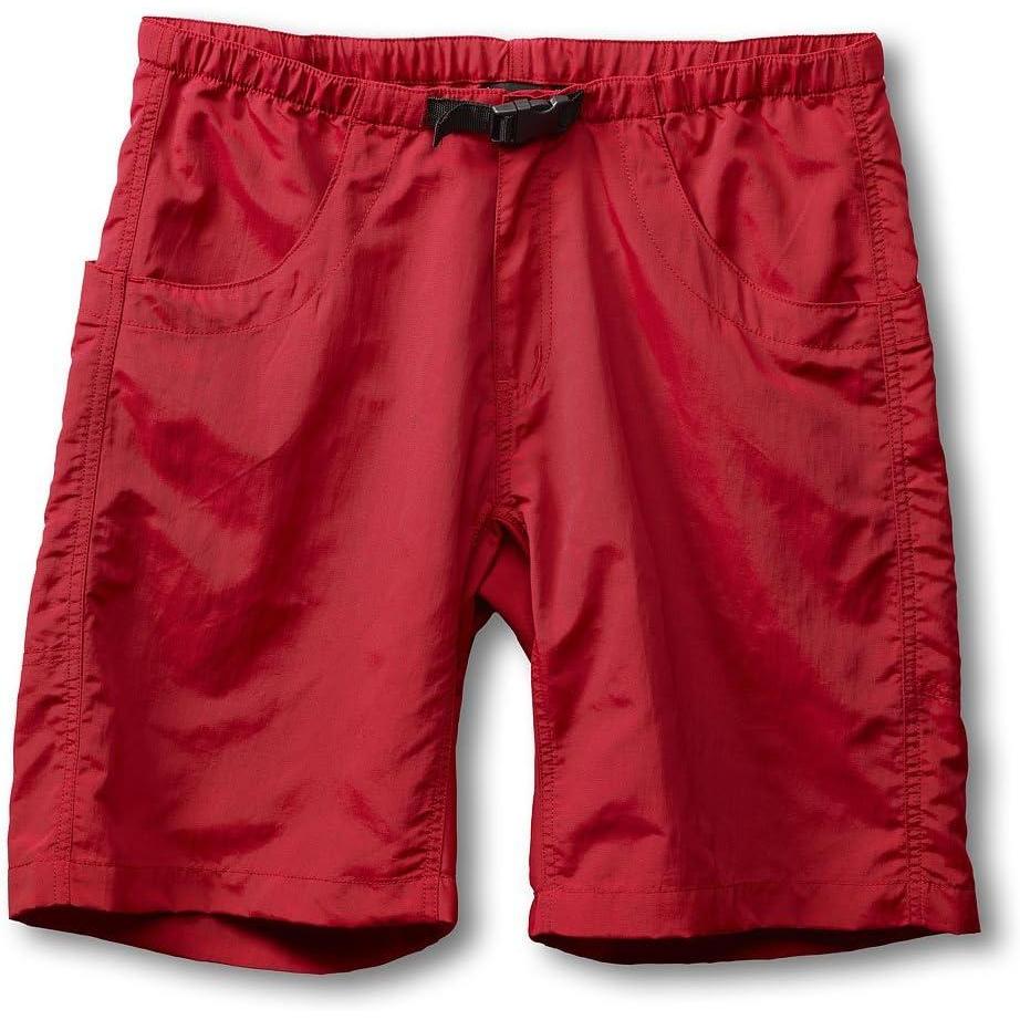 imageKAVU Big Eddy Short Quick Dry Shorts with Elastic Waist and Belt TrunksRed