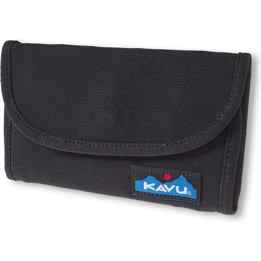 imageKAVU Big Spender Trifold Wallet Clutch Travel OrganizerBlack