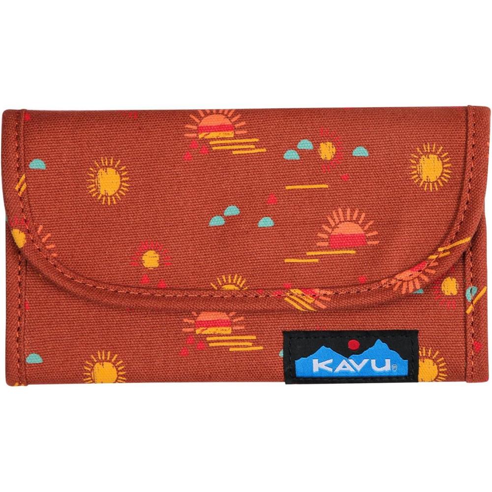 imageKAVU Big Spender Trifold Wallet Clutch Travel OrganizerMirage Glow