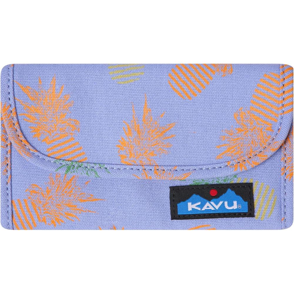 imageKAVU Big Spender Trifold Wallet Clutch Travel OrganizerPineapple Pirouette