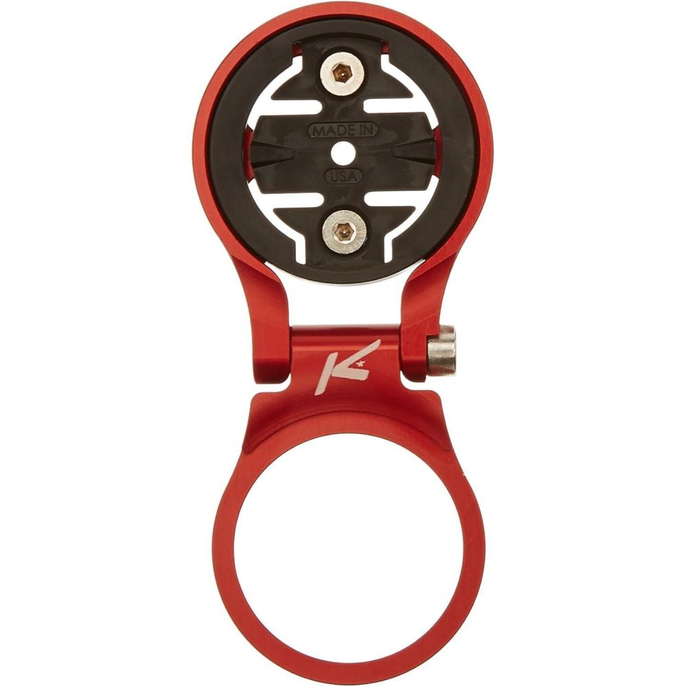 imageKEdge Adjustable Stem Bicycle Computer Mount Garmin BlueRed
