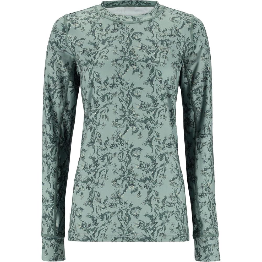 imageKari Traa Womens Fryd Base Layer Top Long Sleeve Thermal ShirtSage