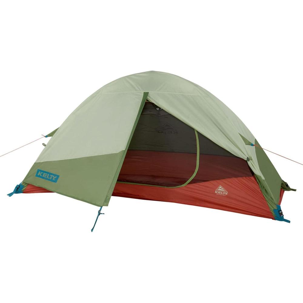 imageKelty Tents Kelty Discovery Trail Backpacking Tent Lightweight and Easy to Setup Backpacking Shelter with 2 Aluminum Poles Single Door Single Vestibule Stuff Sack IncludedLAUREL GREENDILL