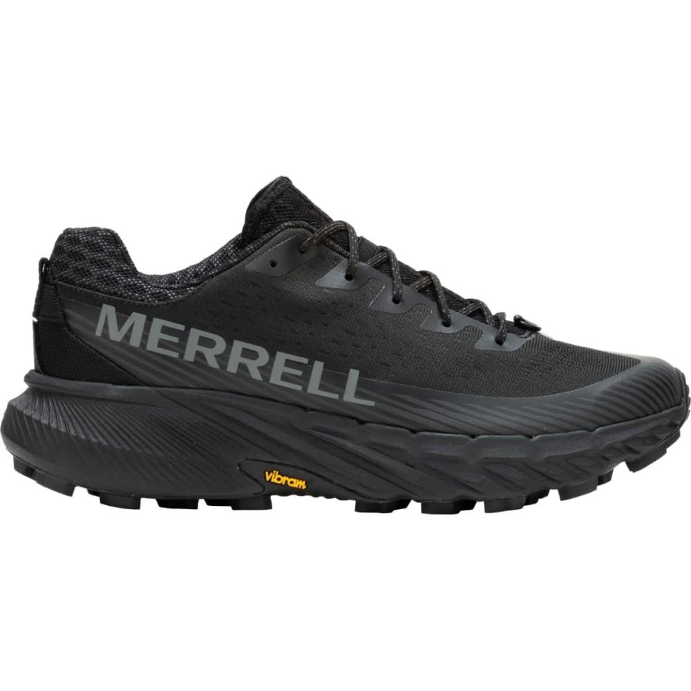 imageMerrell Mens Agility Peak 5 Trail RunnersBlackBlack