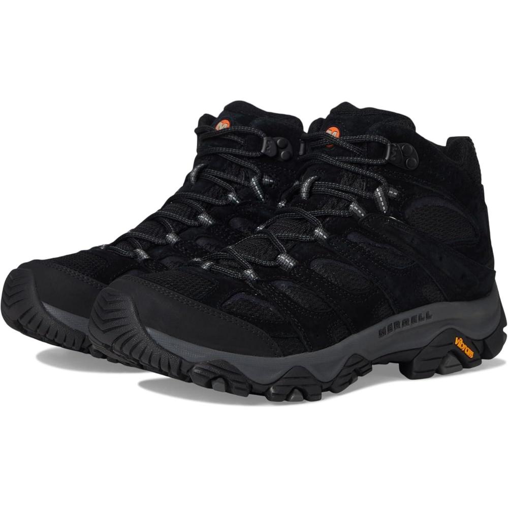 imageMerrell Mens Moab 3 Mid Hiking BootBlack Night