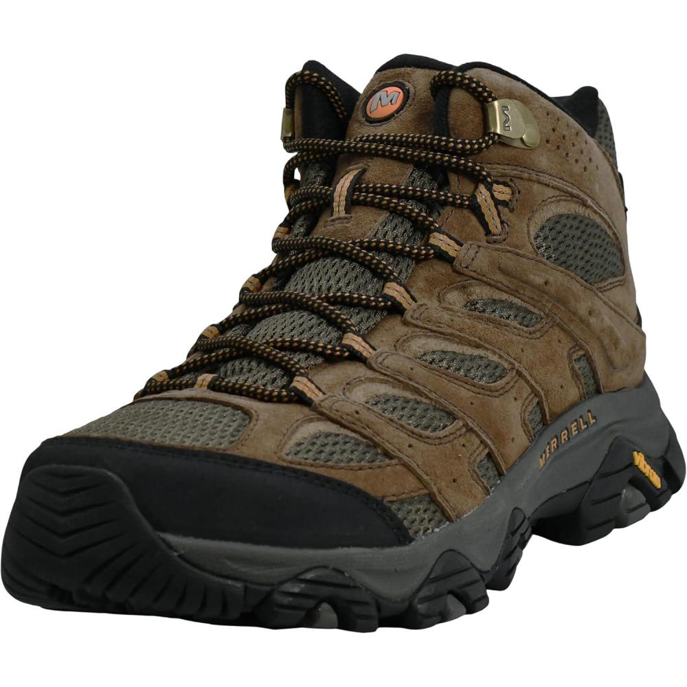 imageMerrell Mens Moab 3 Mid Hiking BootEarth