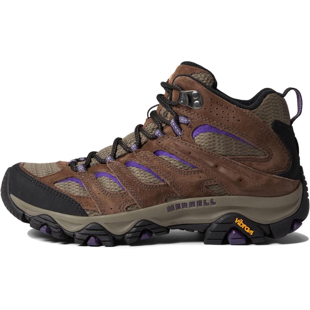 imageMerrell Womens Moab 3 Waterproof Hiking ShoeBrackenPurple